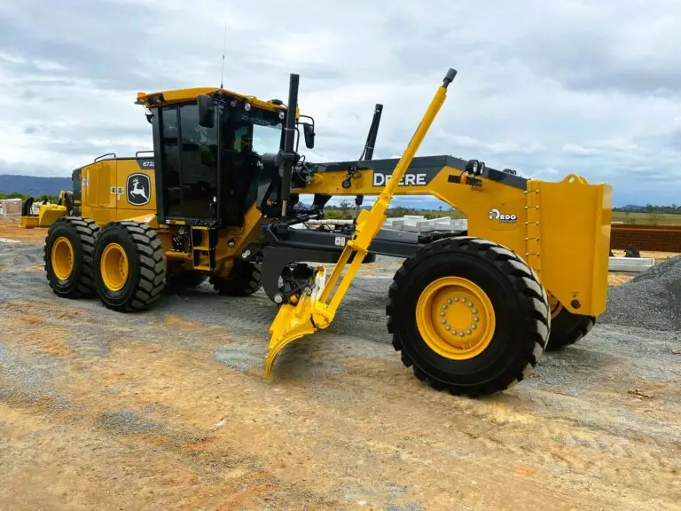 John Deere Grader on Site ACE Rental